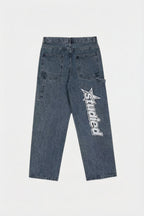 Jean cyber Y2K - y2k streetwear