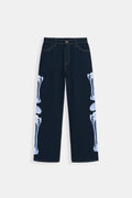 Jeans skeleton - y2k streetwear