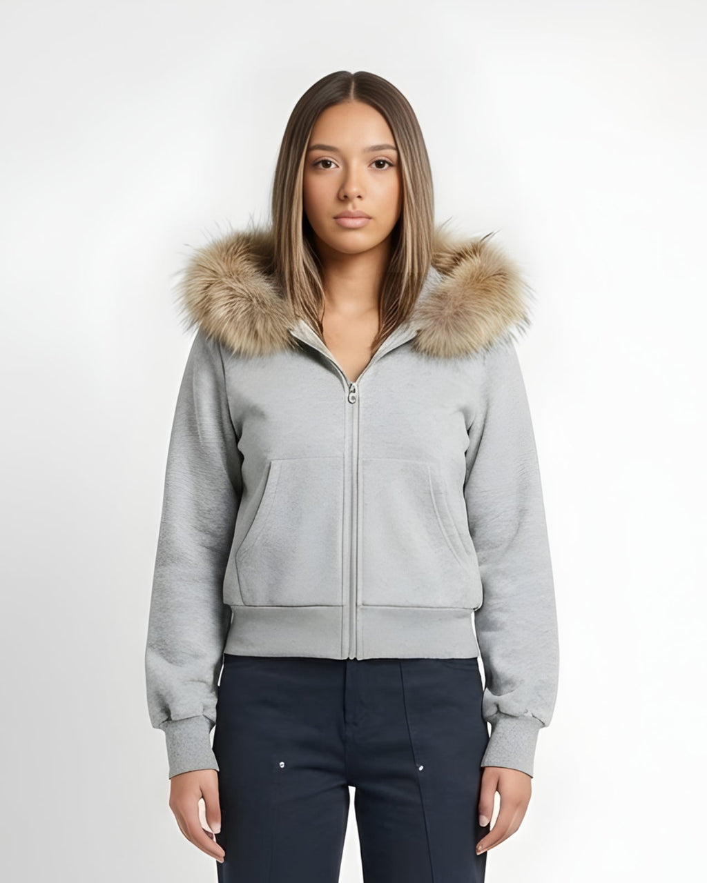 Frost Halo Zip Hoodie