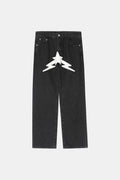Printed jeans - y2k streetwear