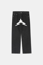 Printed jeans - y2k streetwear