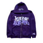 Sudadera con capucha y cremallera "Graph"