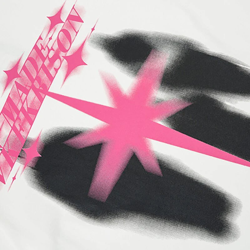 Sudadera con capucha y cremallera "Graph"