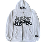 Sudadera con capucha y cremallera "Graph"